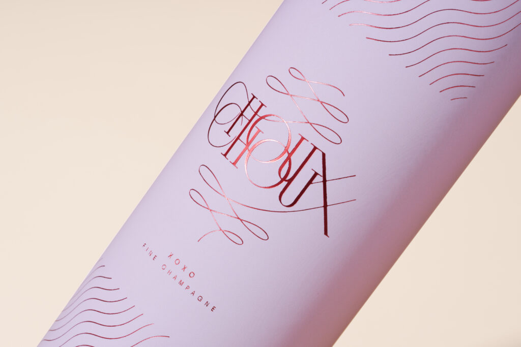 Choux champagne tube
